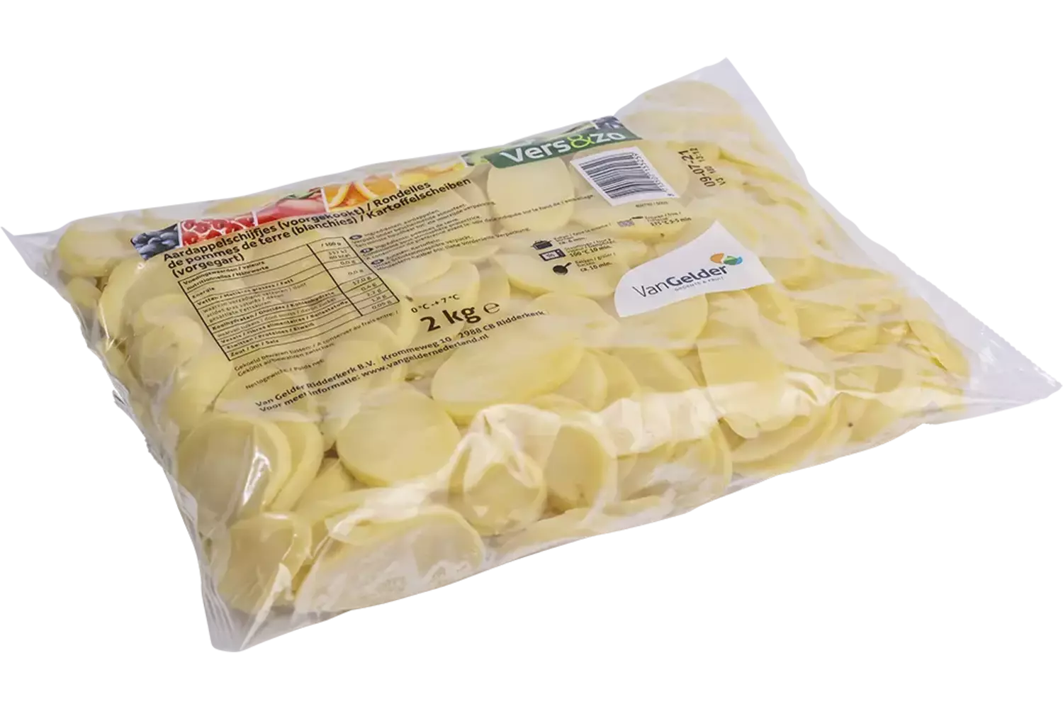 Aardappel schijven (PL) 2kg stuk 1